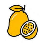Sorbet mango-marakuja