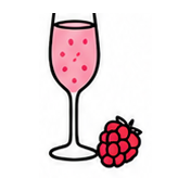 Prosecco z malinami